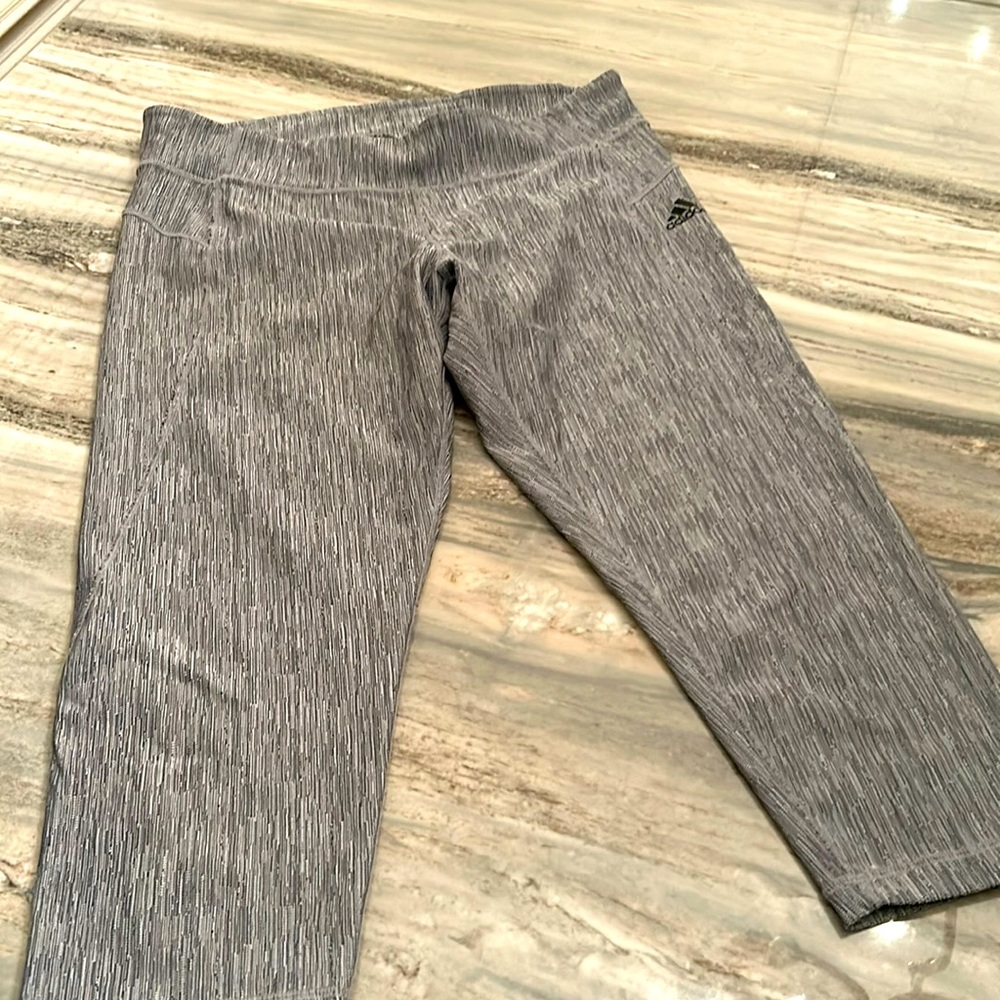 Adidas yoga black white pants sz M 🔥